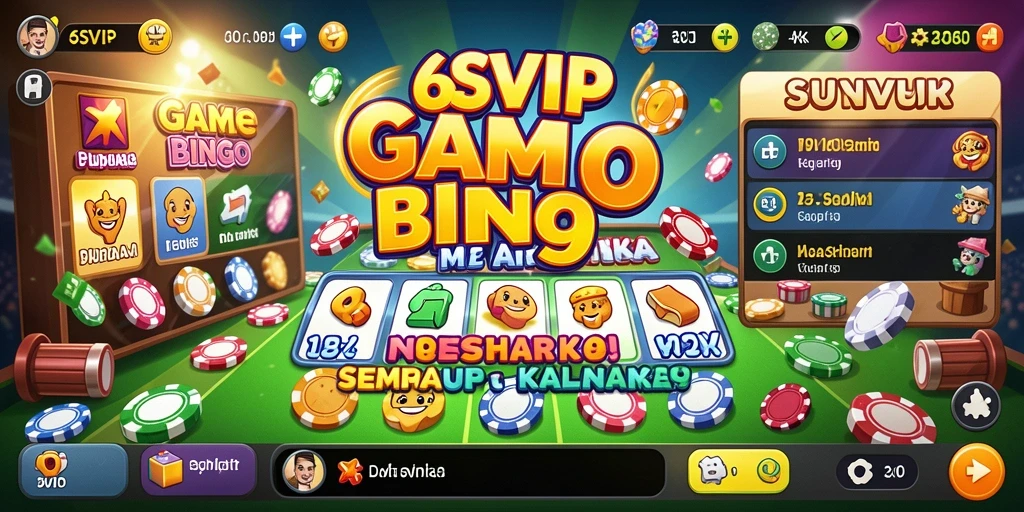 Tampilan gameplay Bingo yang seru dan interaktif.