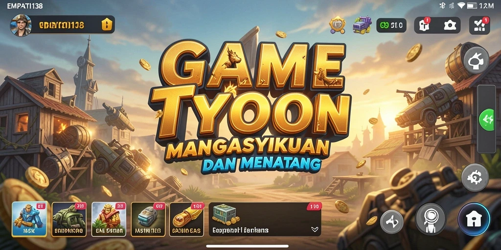 Tampilan gameplay seru dan strategis dari EMPATI138.