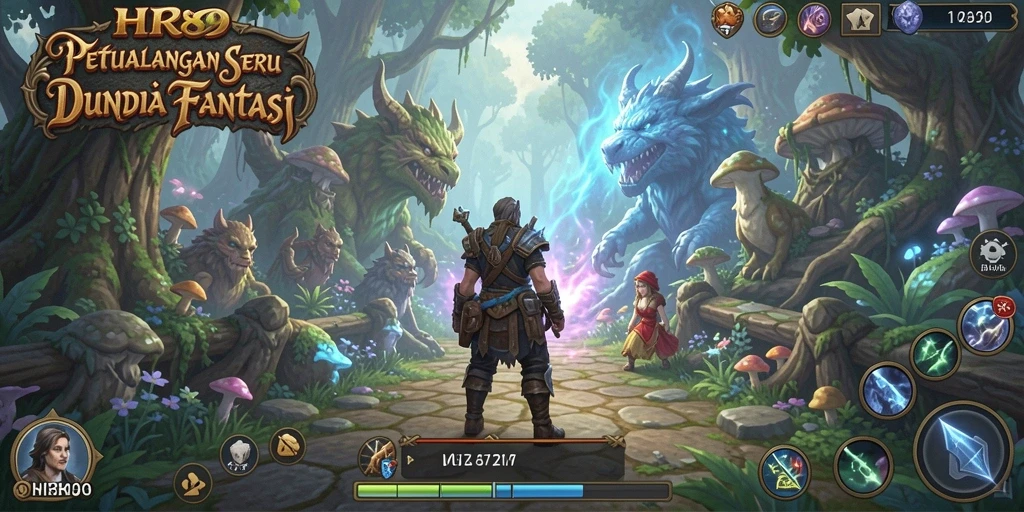 Gameplay HR89 yang menakjubkan dalam menjelajahi dunia petualangan.