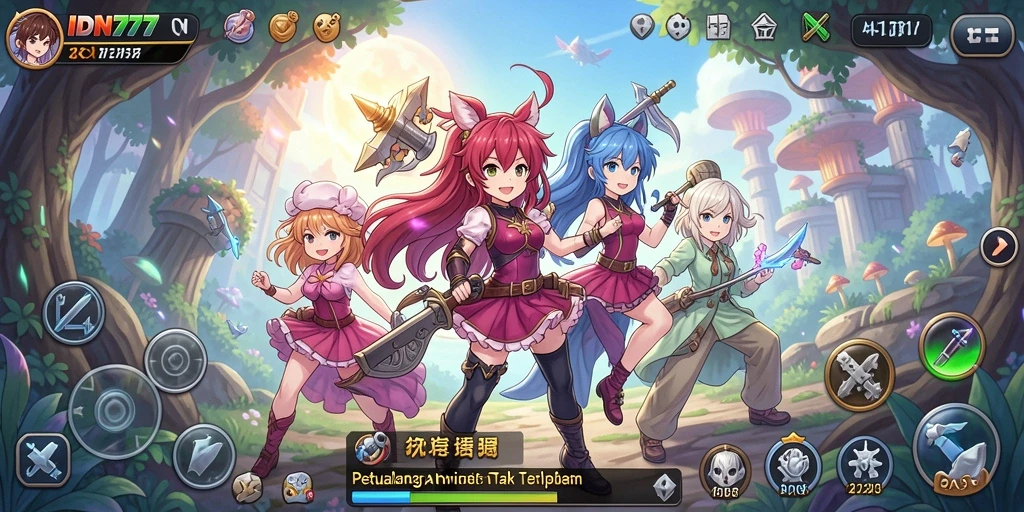 Gameplay seru dan visual menawan di IDN777.