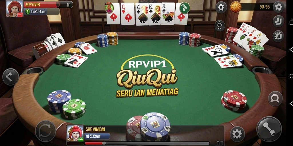 Screenshot gameplay QiuQiu RPVIP1 yang memukau.