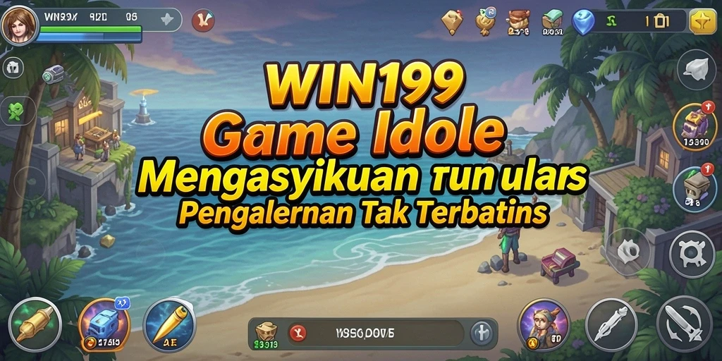 Tampilan gameplay Idle yang menawan dan interaktif.